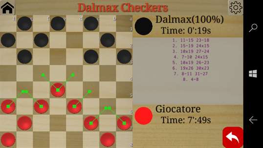 Dalmax Checkers screenshot 3