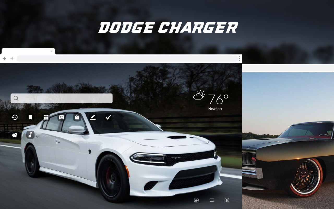 Dodge Challenger SRT Hellcat HD Wallpapers - Microsoft Edge Addons