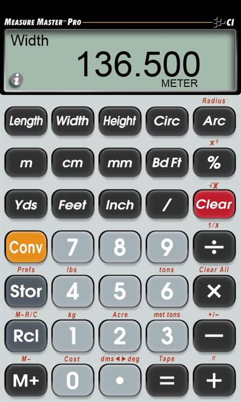 MM Pro Calc Screenshots 2