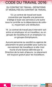 Code du Travail - Haiti screenshot 4