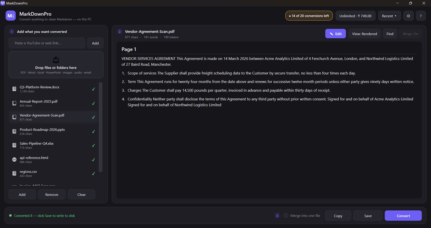 #5. MarkDownPro (Windows) Podle: azoksky