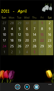 Beautiful Calendar 2 screenshot 1