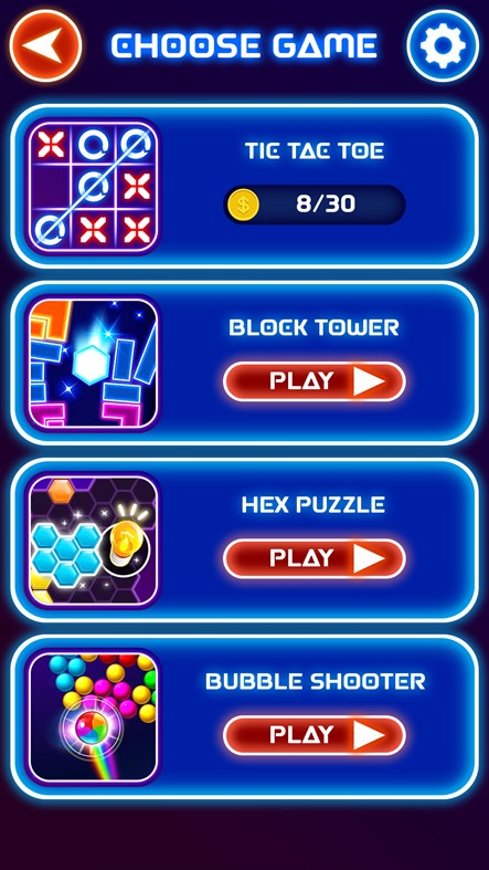 #5. Tic Tac Toe Multiplayer Puzzle XO (Windows) بواسطة: PiEGame