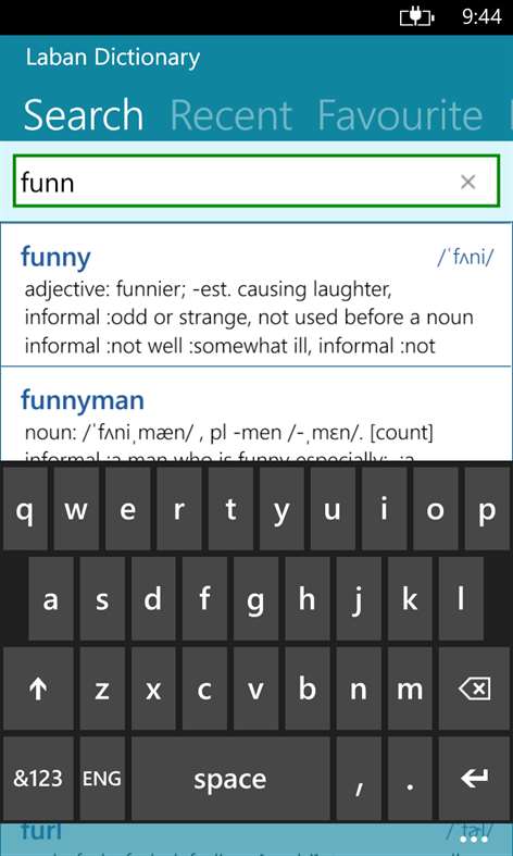 Từ điển Anh Việt Screenshots 1