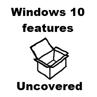 Win10 features with CodePen