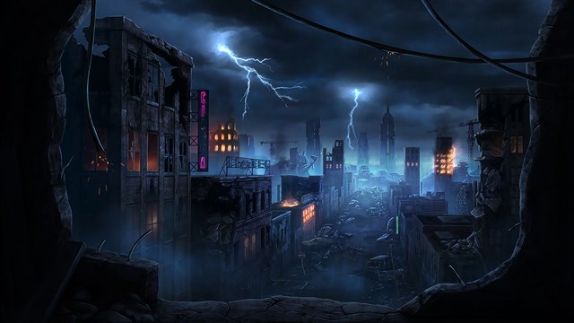 AAA Dynamic Scenes - Apocalypse City Dynamic Scene screenshot 1