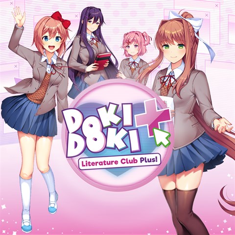 Обложка игры Doki Doki Literature Club Plus! для Xbox Series X|S