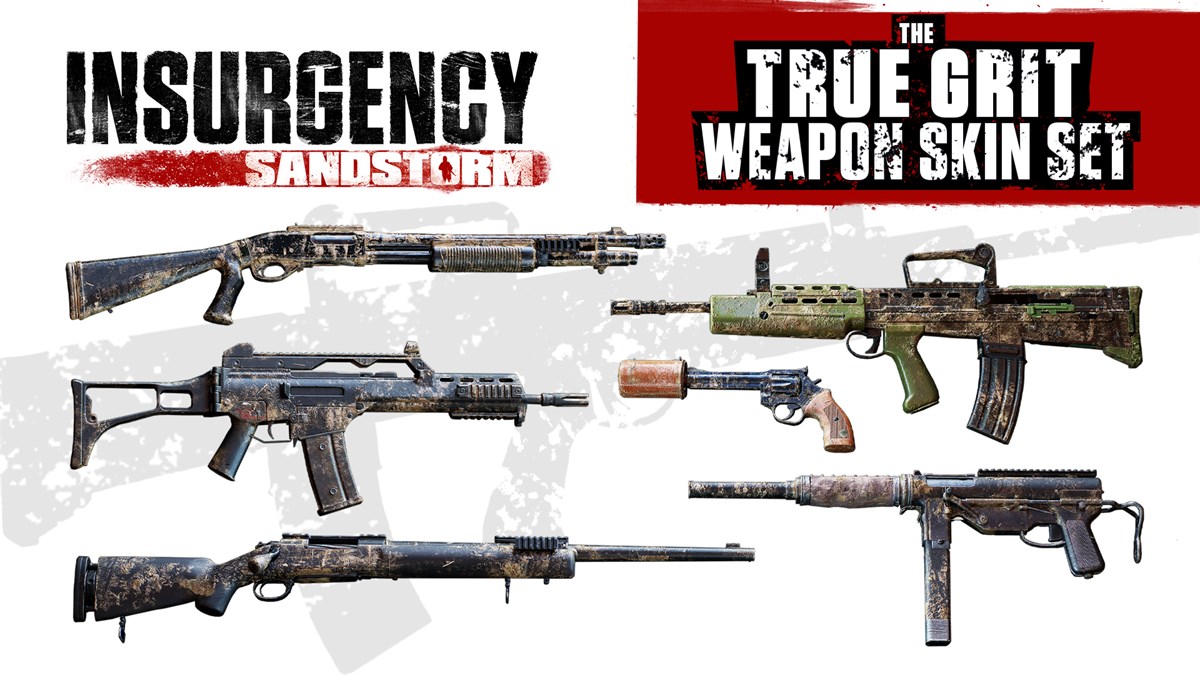 Insurgency: Sandstorm - True Grit Weapon Skin Set