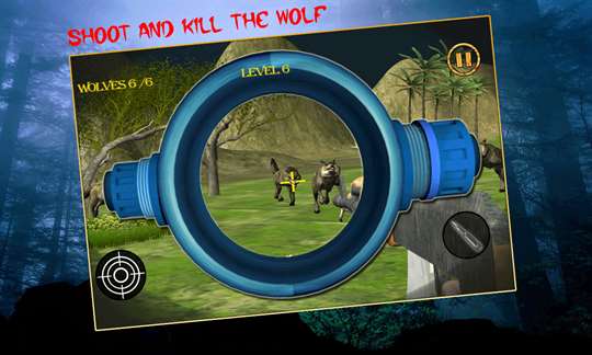 Hunting Jungle Wild Wolf 3D screenshot 2