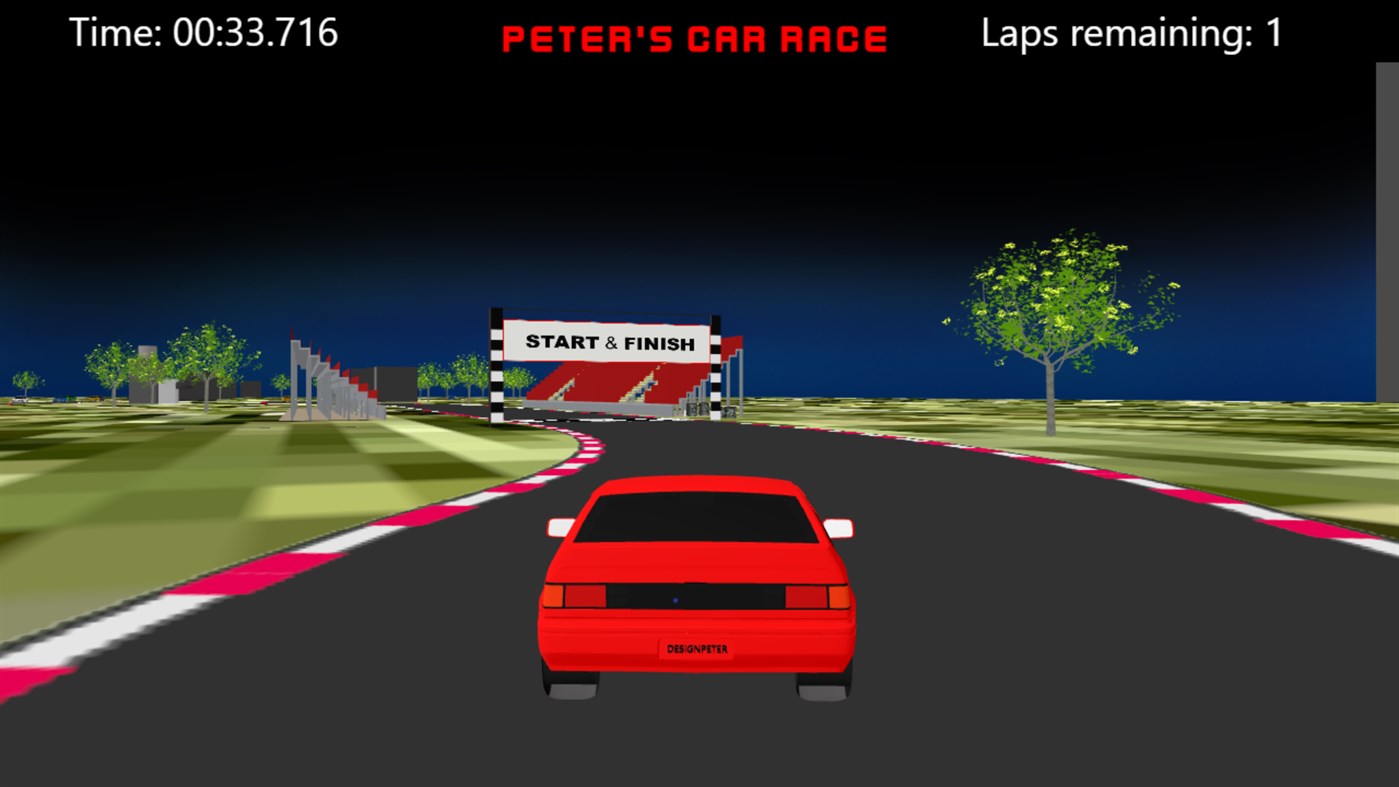 #3. Peters Car Race (Windows) Podle: designpeter