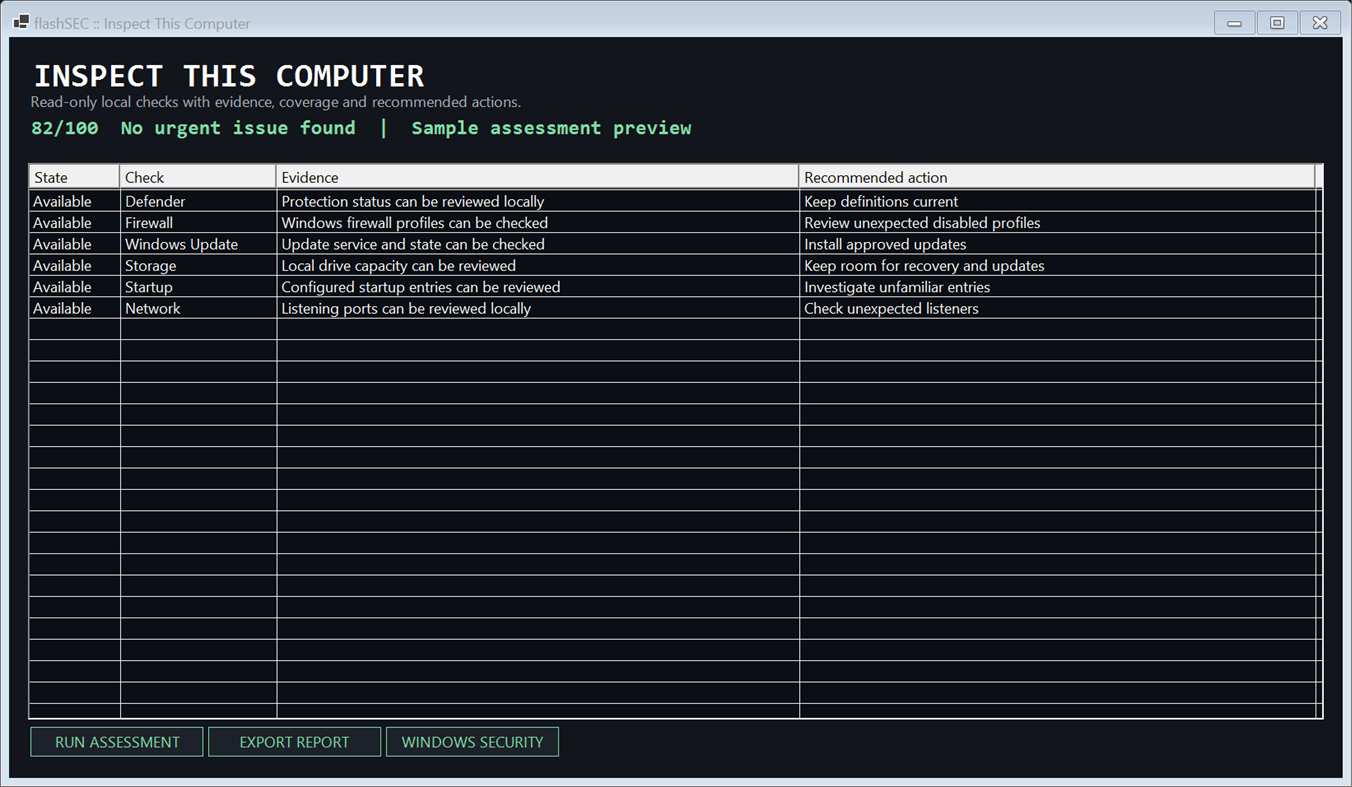 #3. flashSEC (Windows) di: ICITIFY TECH