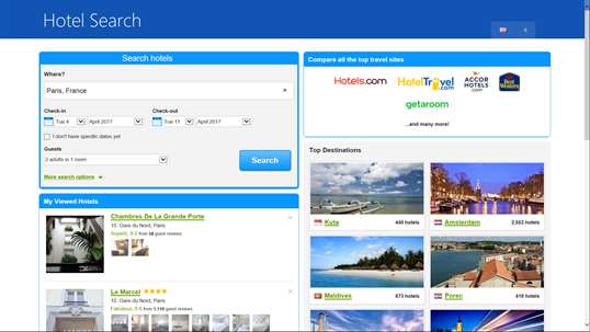 Booking - Reservations & Hotel Search screenshot 1