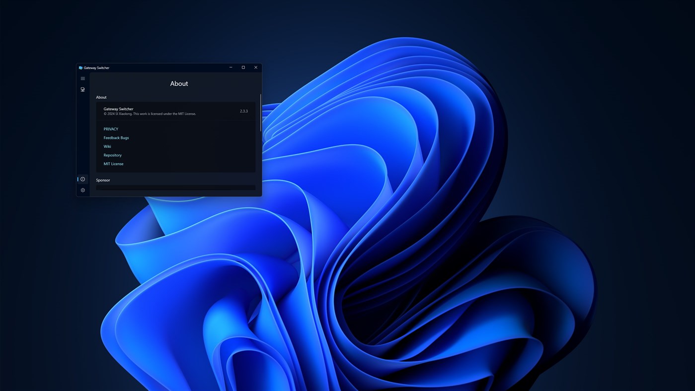 #3. Gateway Switcher (Windows) 由: SI Xiaolong