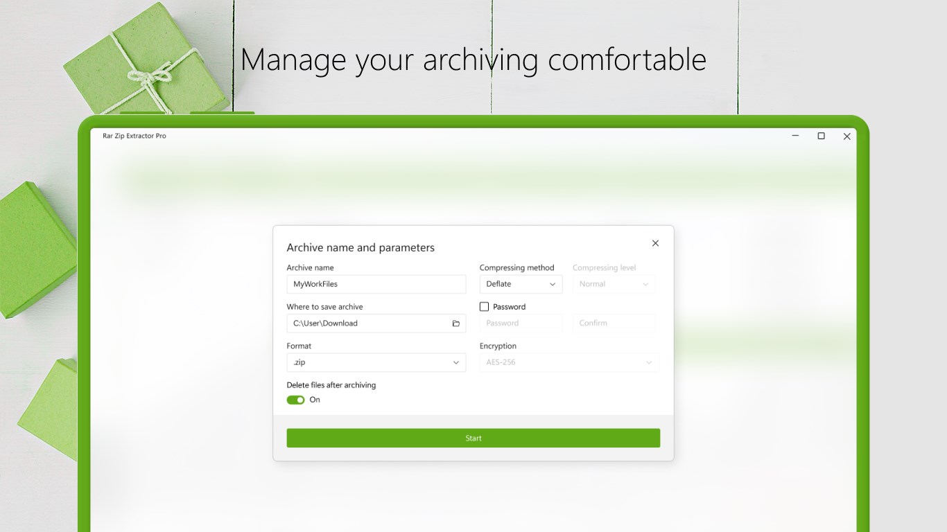 Rar Zip Extractor Pro screenshot