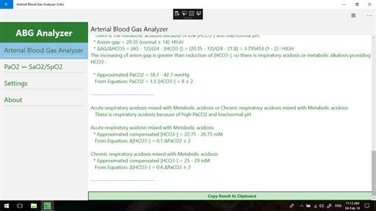 Arterial Blood Gas (Free) screenshot 3