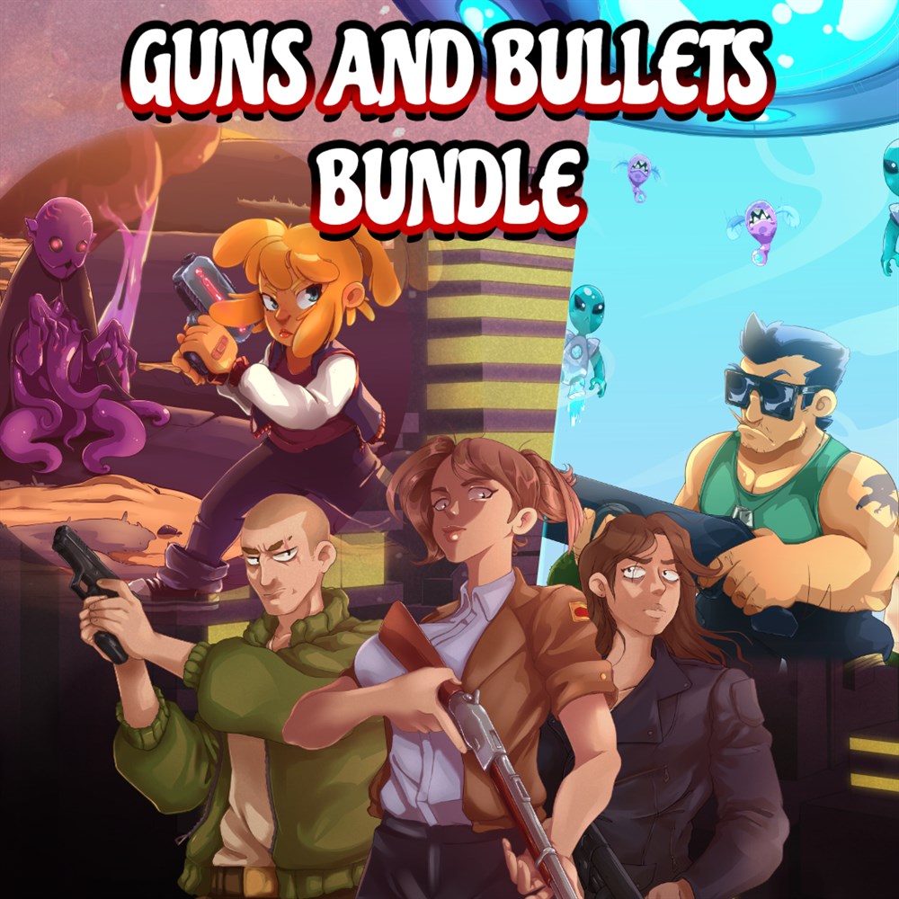 Guns and Bullets Bundle cover art (full size)