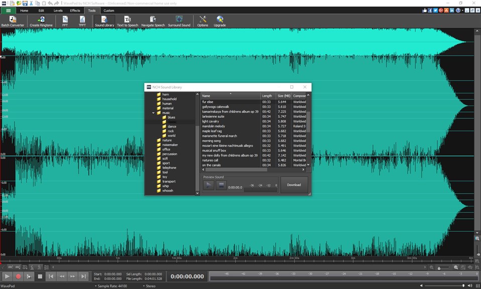 WavePad Audio Editor Software_6