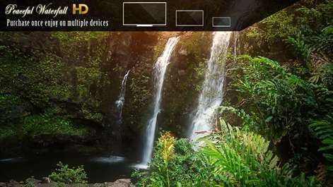 Peaceful Waterfall HD Screenshots 2
