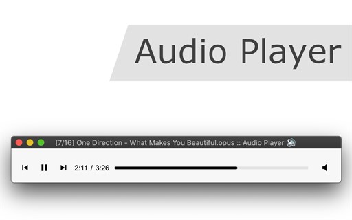 Audio Player: FFmpeg-based Audio Extension for Edge