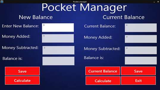 My Pocket Manager Pro screenshot 1