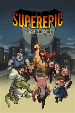 Cover poster for SuperEpic: The Entertainment War