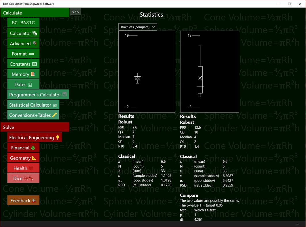 #6. Best Calculator, IOT edition (Windows) Ved: Shipwreck Software