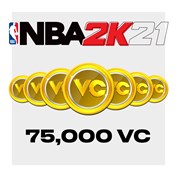 75000 عملة افتراضية - NBA 2K21