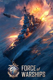 Force of Warships: Schlachtschiff-Spiel, Seekriegsschlacht