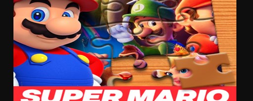 The Super Mario Bros Game marquee promo image