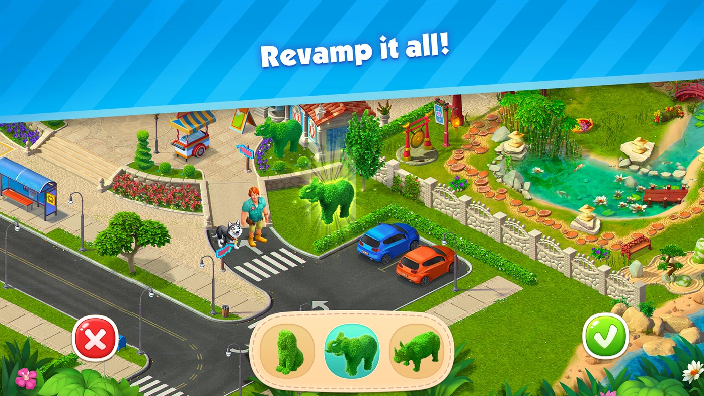 #4. Park Town: Match 3 Game with a story (Windows) 게시자: RED BRIX WALL LIMITED