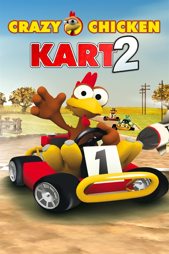 Crazy Chicken Kart 2 Xbox Series X|S and Xbox One cover art