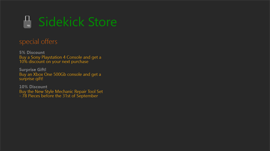 Sidekick Store screenshot 2