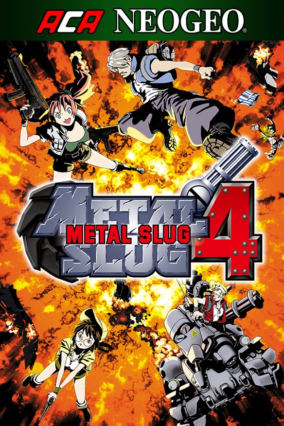ACA NEOGEO METAL SLUG 4 Xbox Series X|S and Xbox One cover art