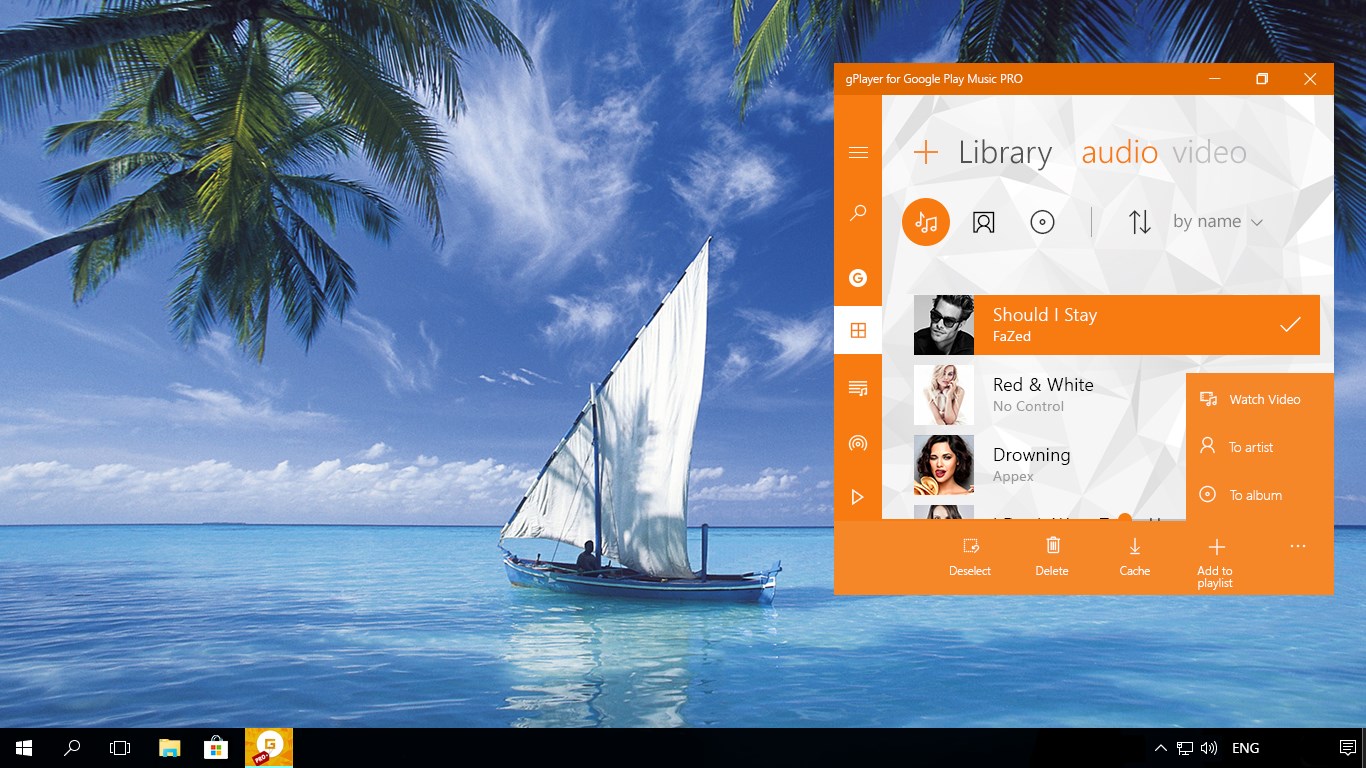 Google Play Music Desktop Player