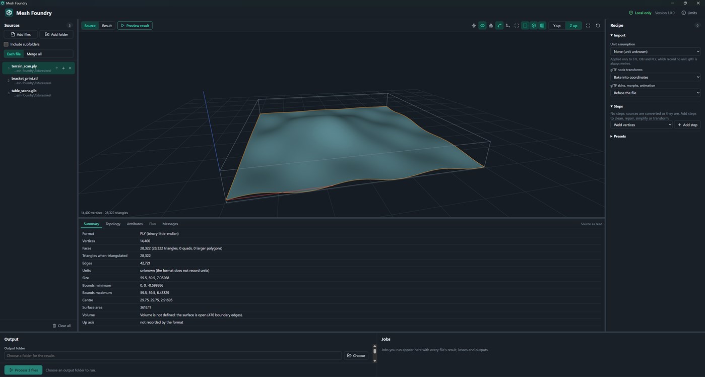 #1. Mesh Foundry (Windows) Af: Summon Software Labs