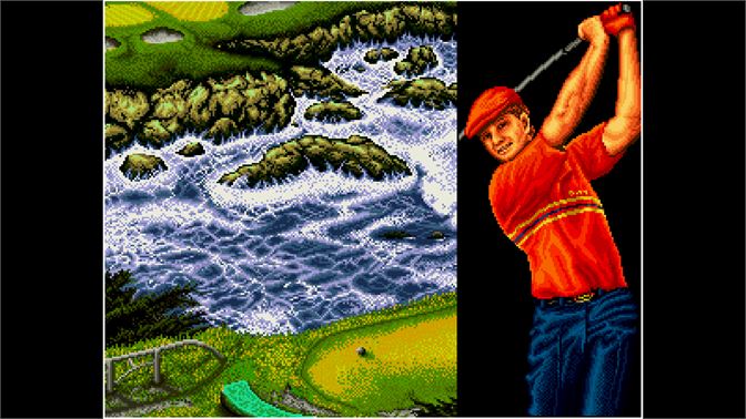 Classic Golf Game 'Top Player's Golf' ACA NeoGeo From SNK and