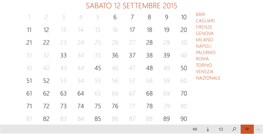 Estrazioni Lotto screenshot 3