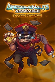 Officer Lonestar - Awesomenauts Assemble! Ulkoasu