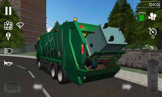 Trash Truck Simulator screenshot 2