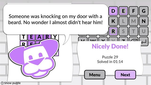 Wordbreaker by POWGI screenshot 2