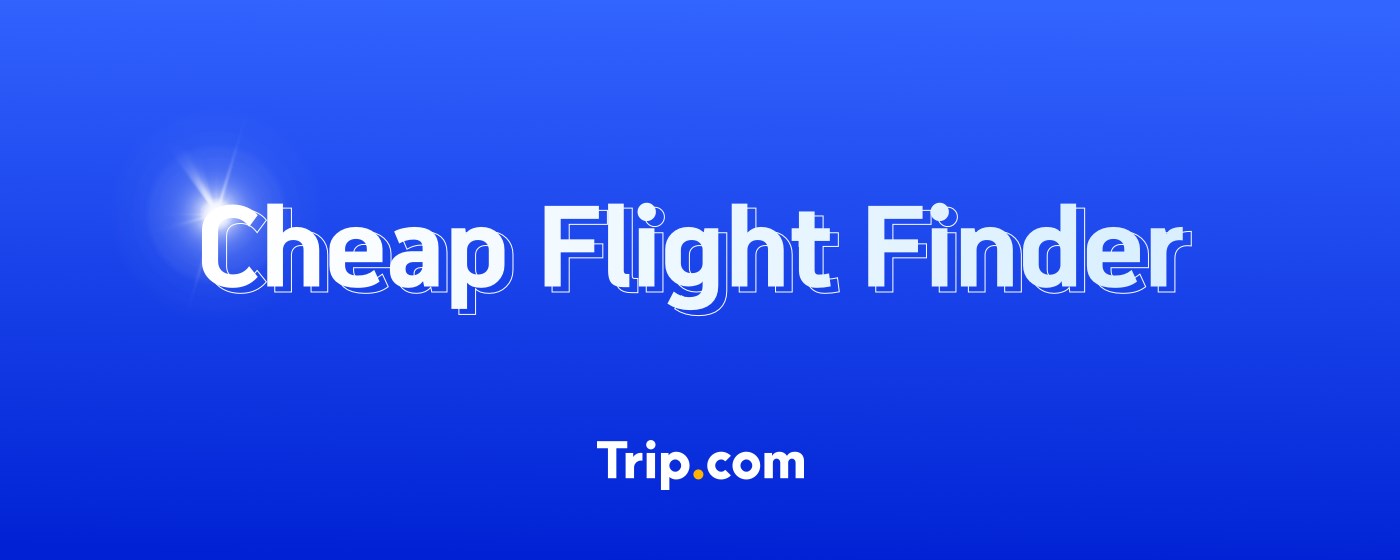 Cheap Flight Finder marquee promo image