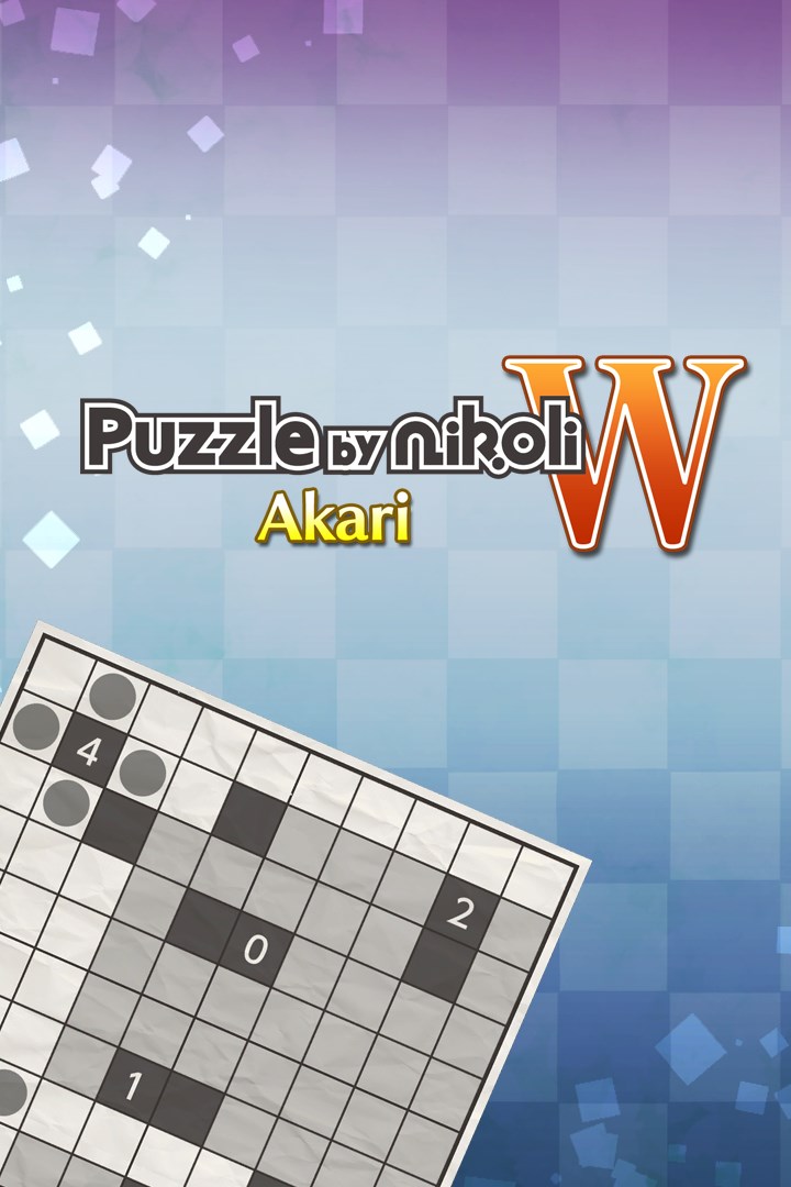 Puzzle by Nikoli W Akari (Windows) image