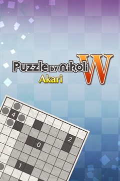 Cover poster for Puzzle by Nikoli W Akari (Windows)