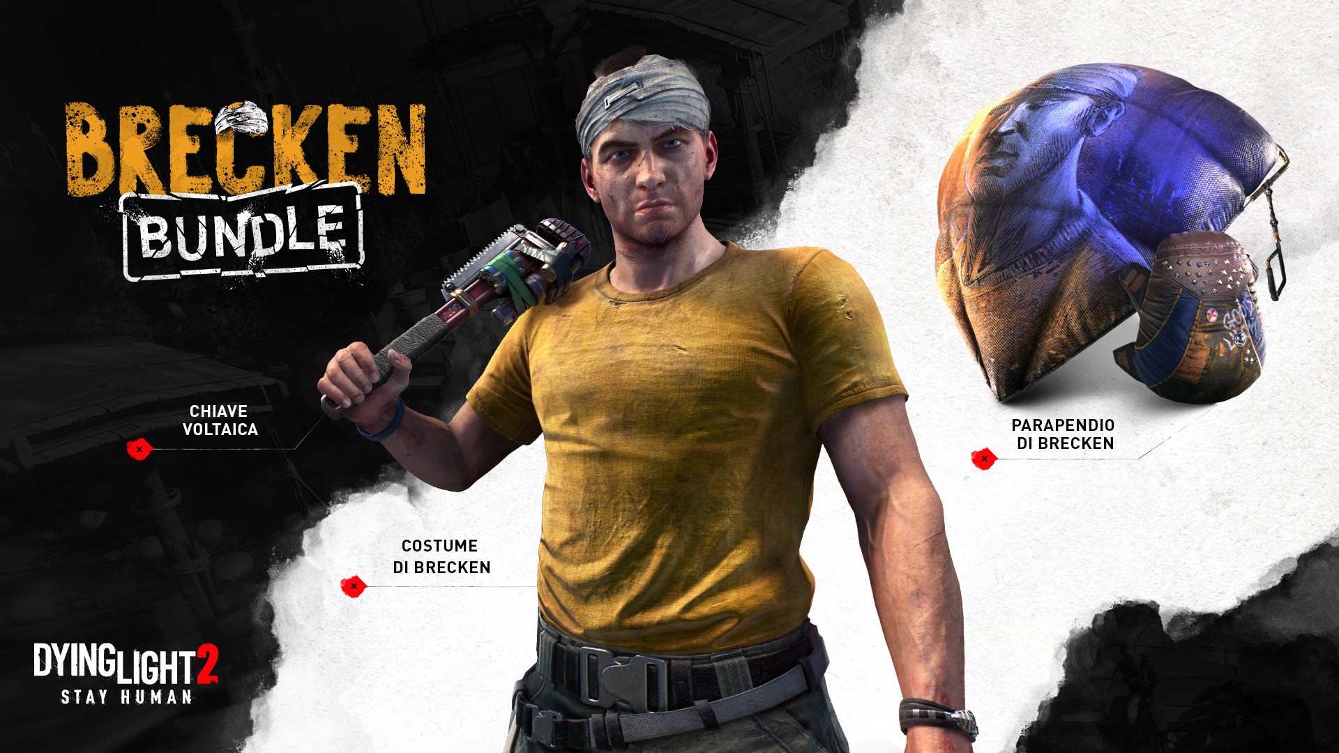 Dying Light 2 Stay Human: Brecken Bundle | Xbox | Chiave | Privato