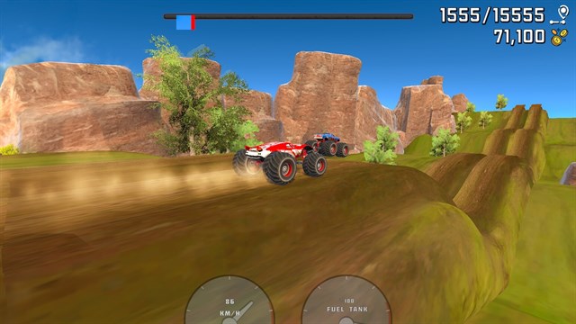 Monster Ramp Racing screenshot 4