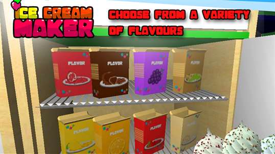 Ice Cream Maker 3D - Cooking & Decoration of Yummy Sundae & Popsicle screenshot 2