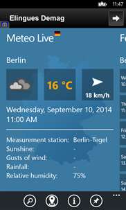 Wetter für Deutschland screenshot 1
