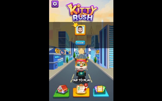 Kitty Rush Game