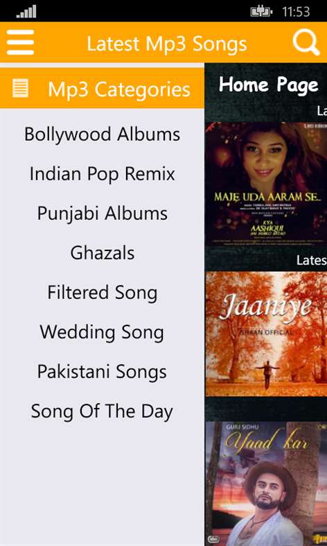 Mp3 Songs Music Player Screenshots 2