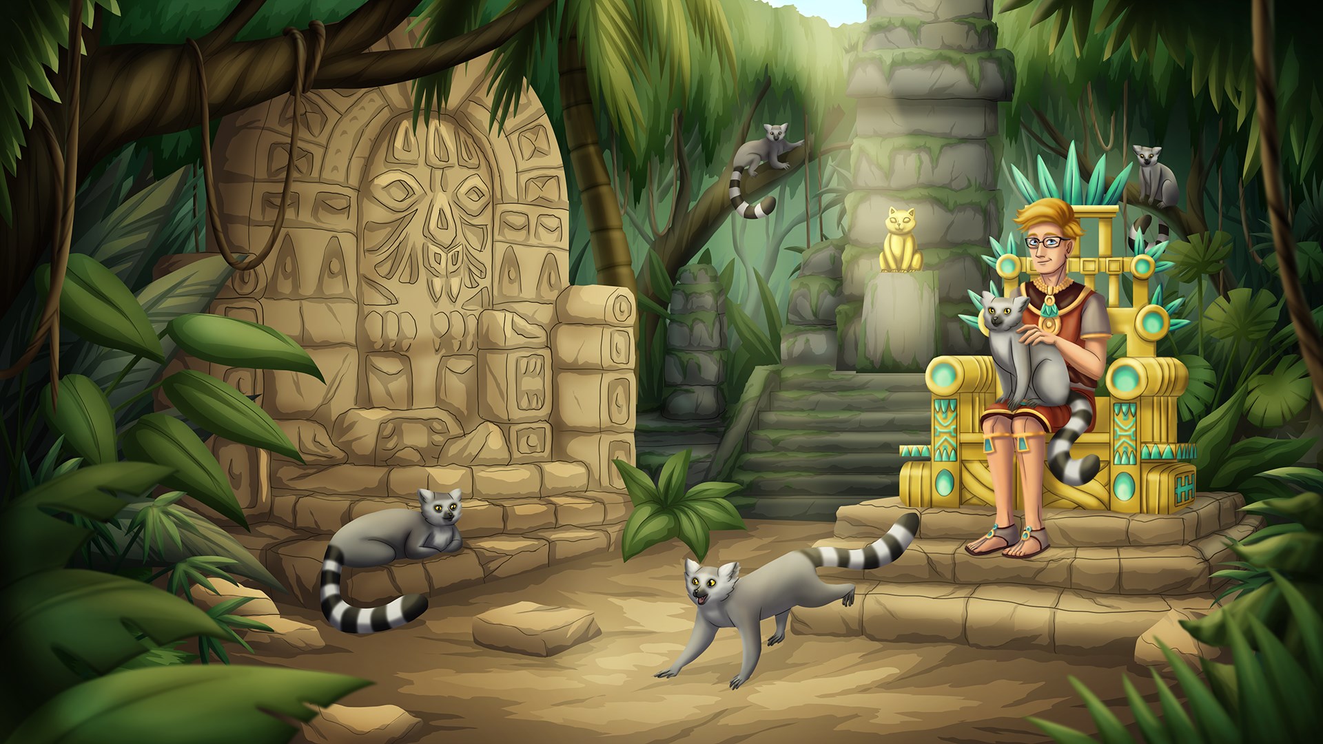 Scott Whiskers: the Search for the Golden Cat 遊戲封面